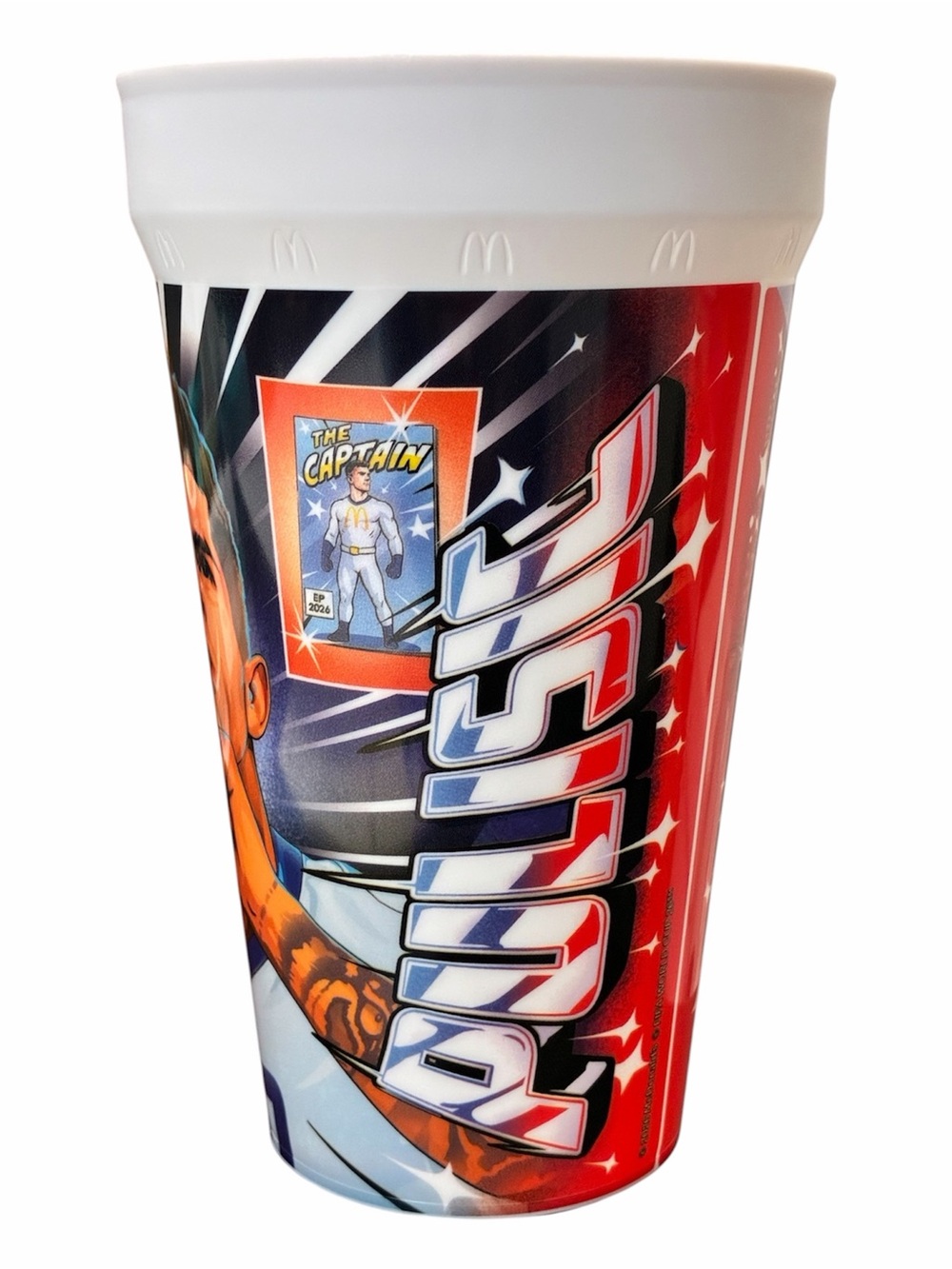 McDonald's The Captain Red Reusable Party Cup